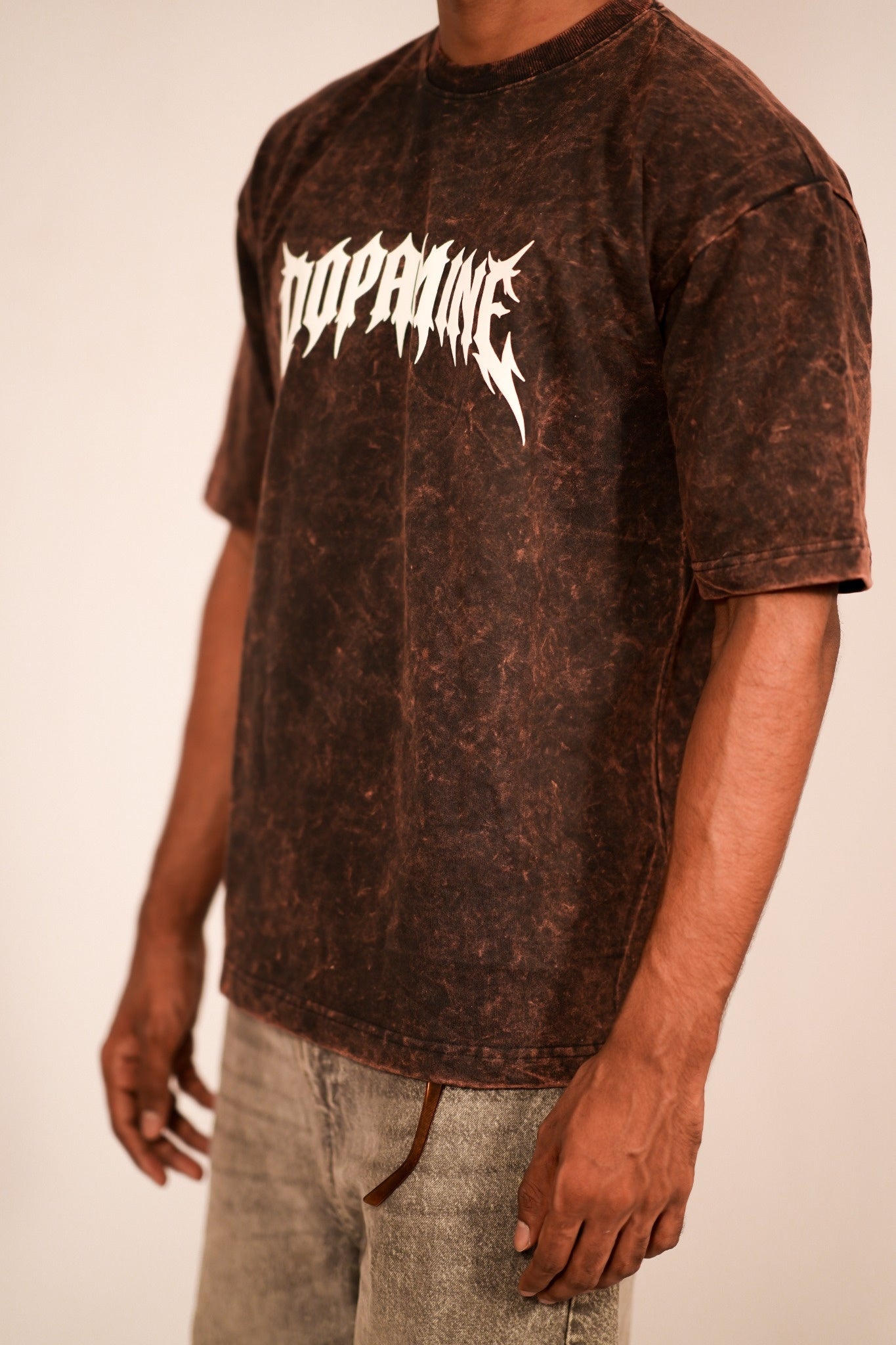 Dopamine Puff Print Oversized Tee
