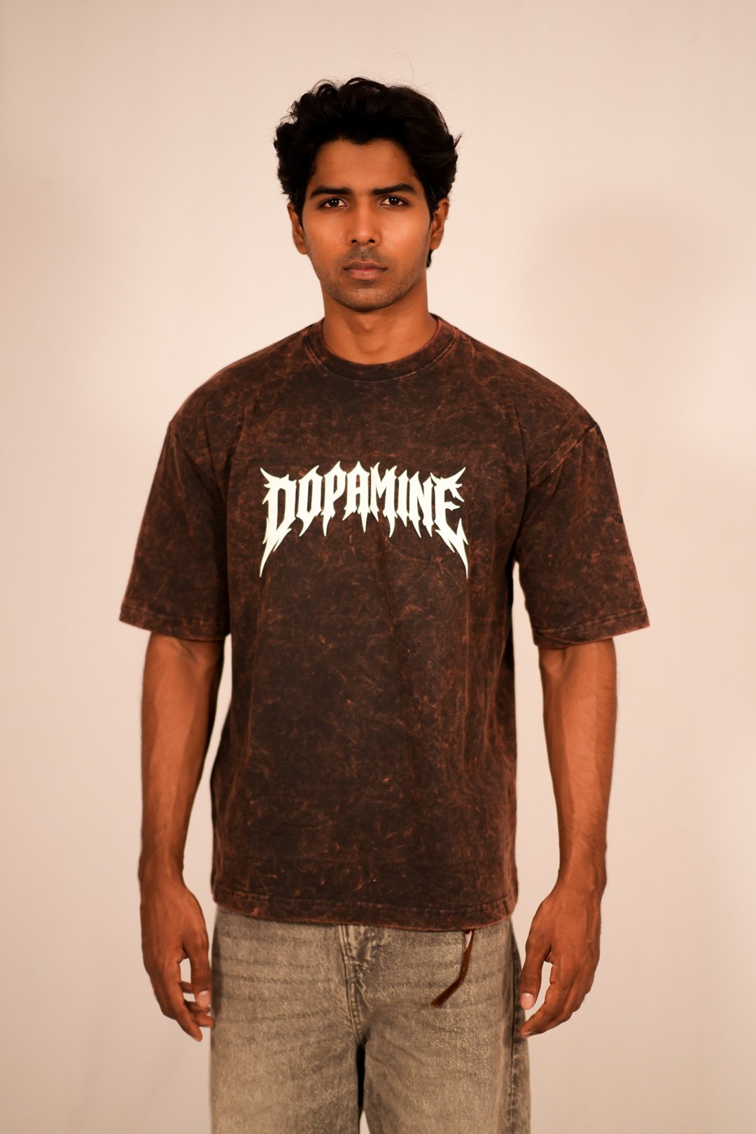 Dopamine Acid Wash Oversized T-Shirt