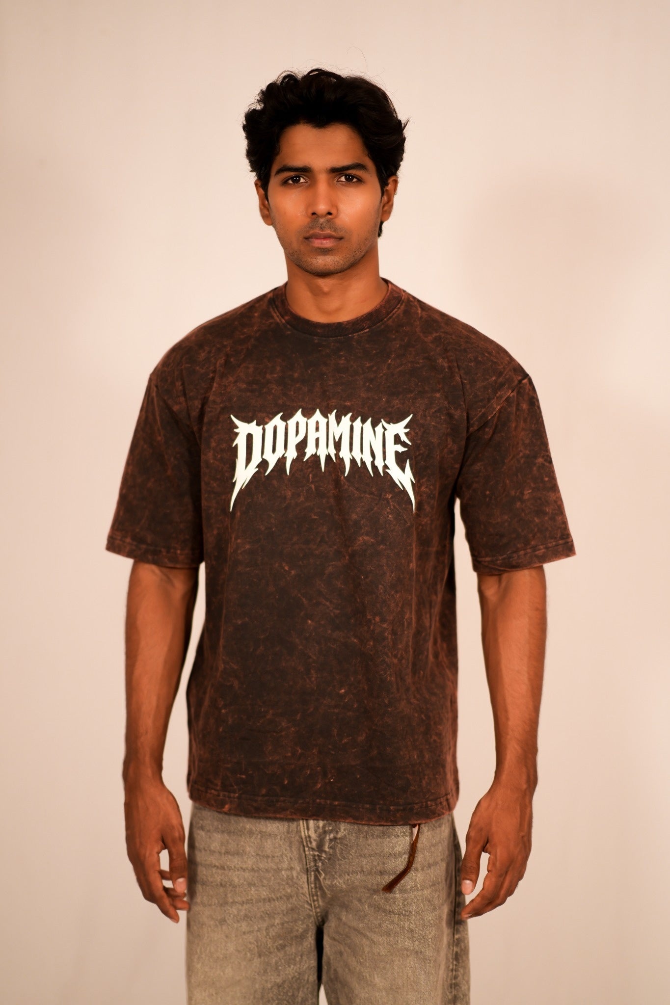 Dopamine Puff Print Oversized Tee