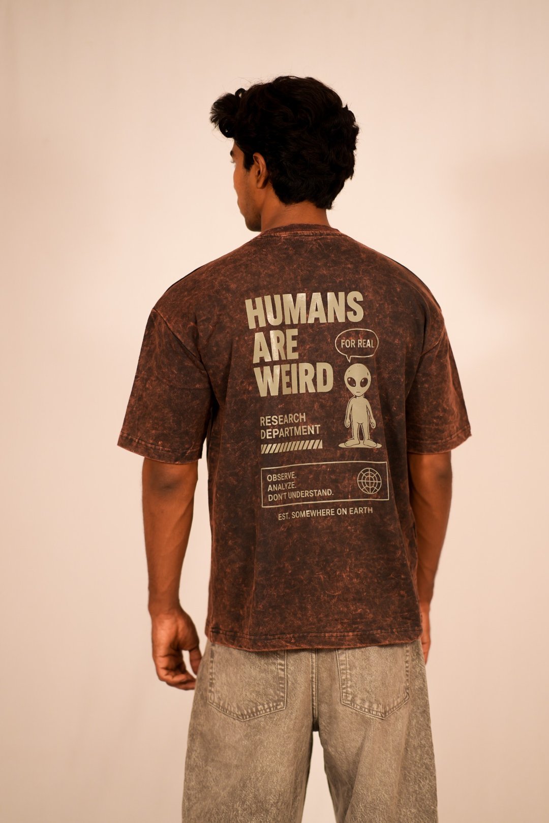 Dopamine Acid Wash Oversized T-Shirt