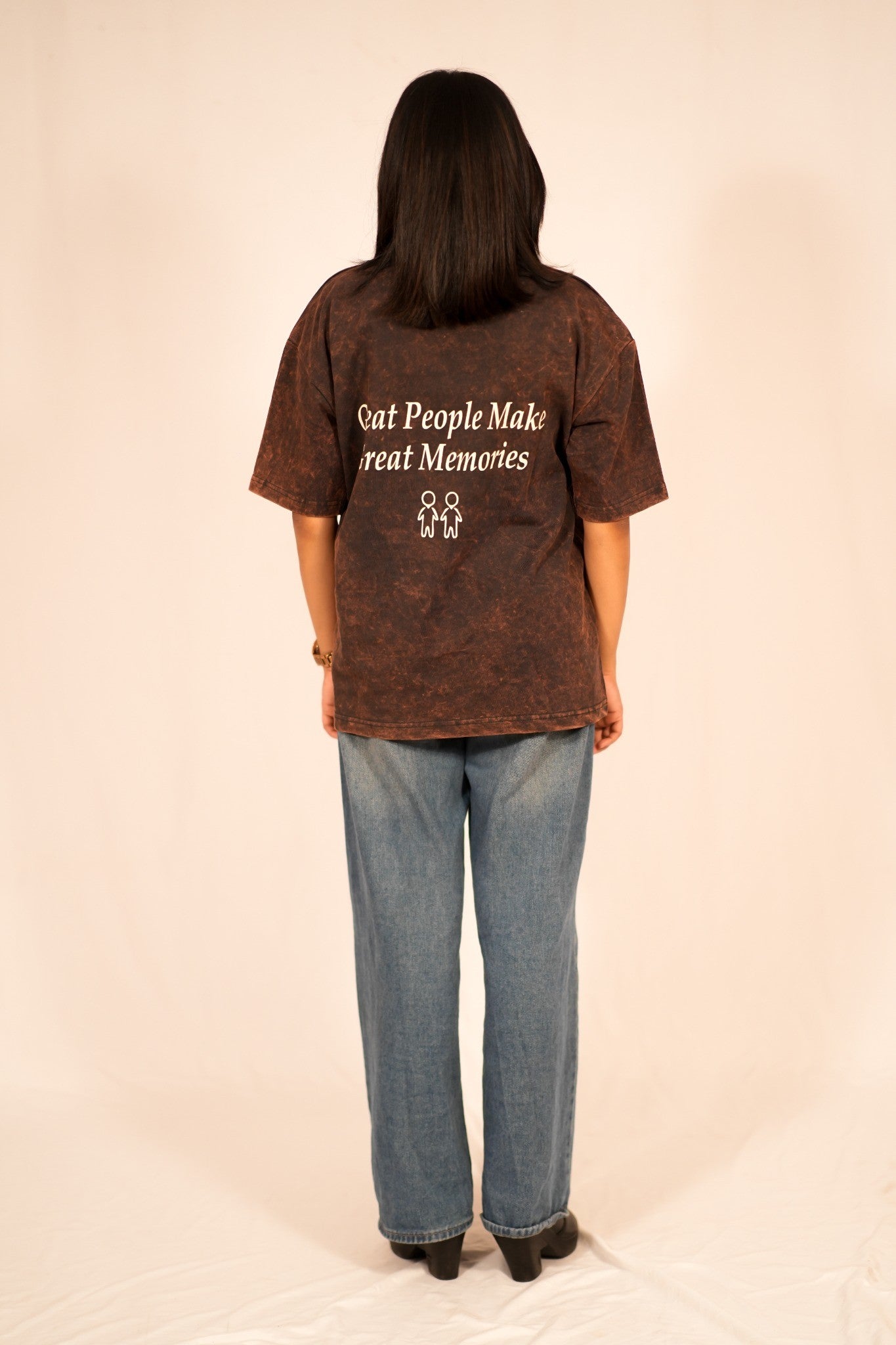 Dopamine Puff Print Oversized Tee