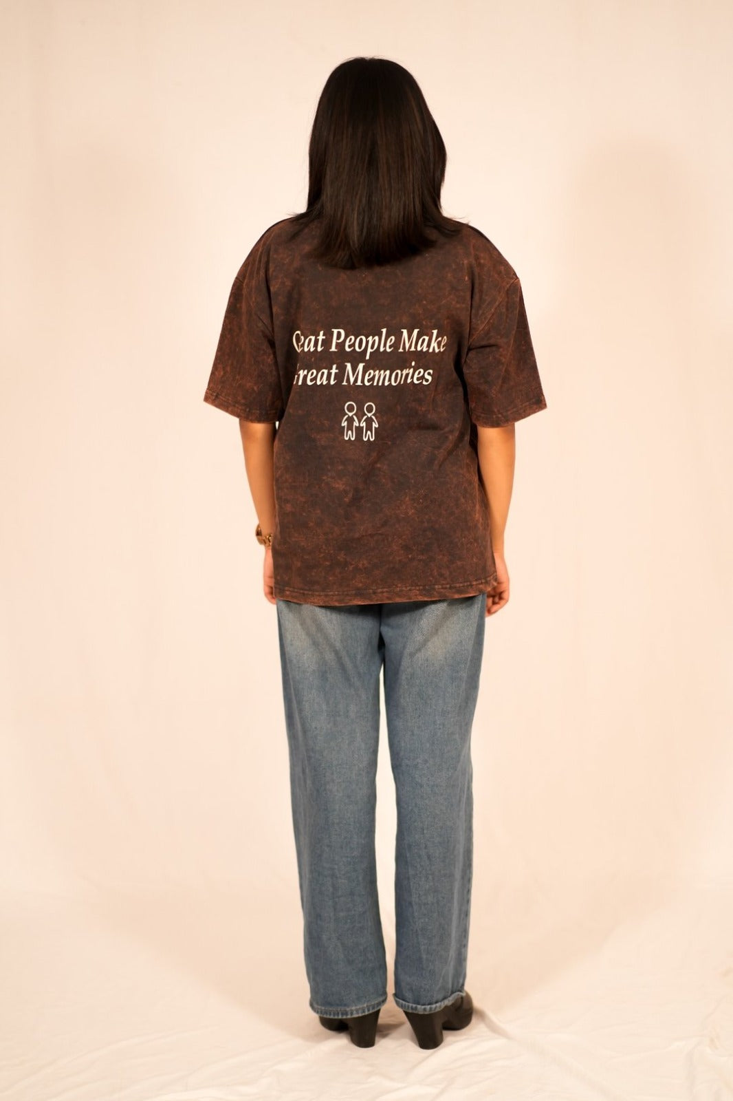 Dopamine Puff Print Oversized Tee