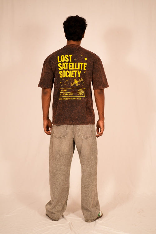 Dopamine Acid Wash Oversized T-Shirt