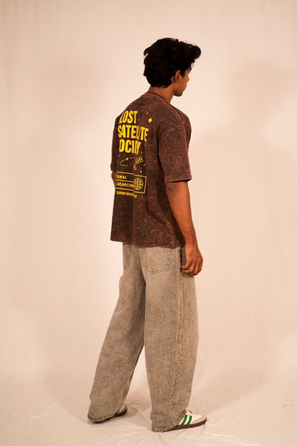 Dopamine Acid Wash Oversized T-Shirt