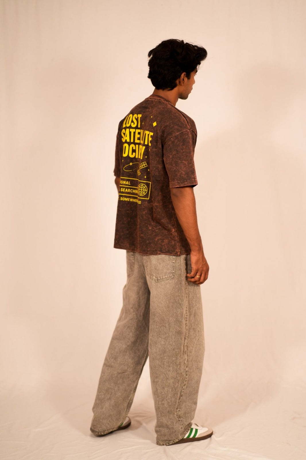 Dopamine Acid Wash Oversized T-Shirt