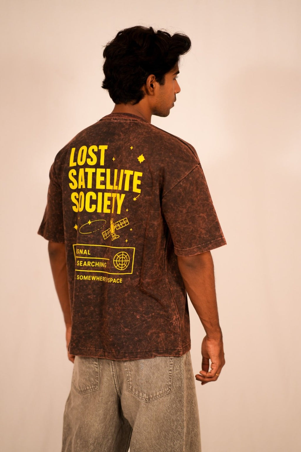 Dopamine Acid Wash Oversized T-Shirt