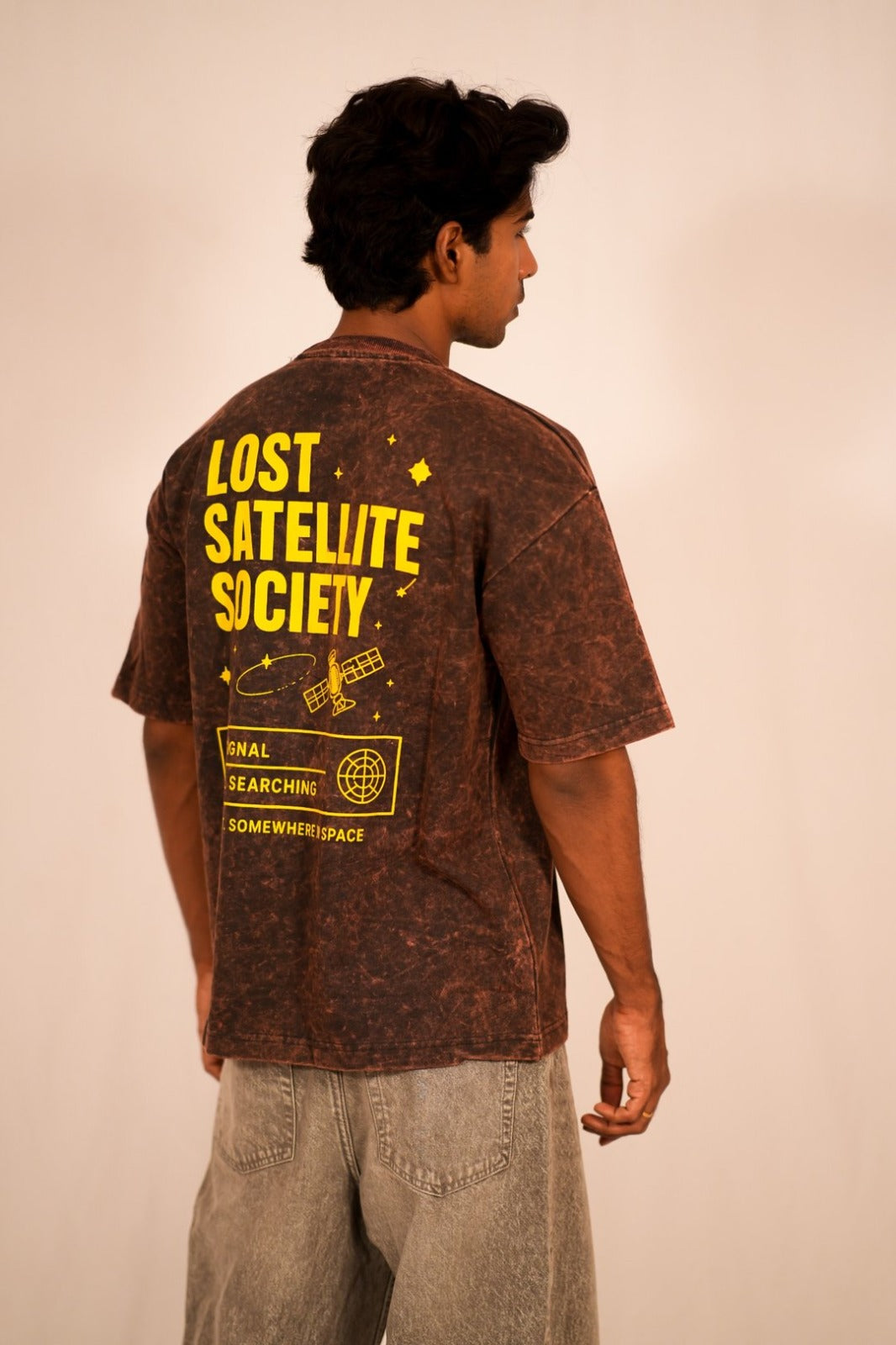 Dopamine Acid Wash Oversized T-Shirt