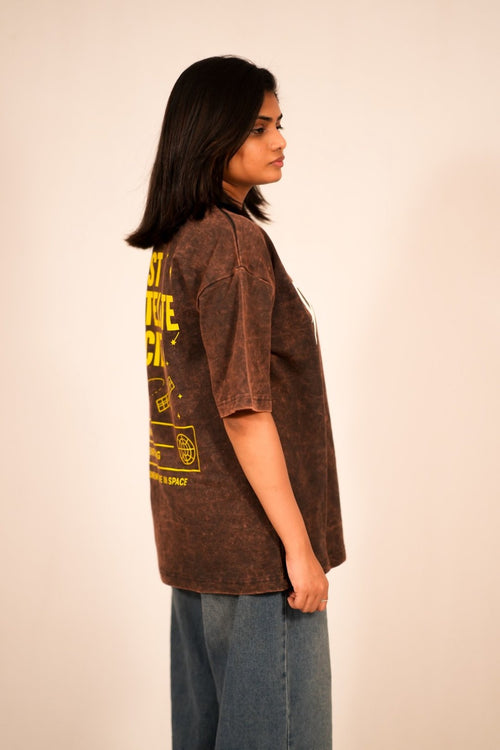 Dopamine Acid Wash Oversized T-Shirt