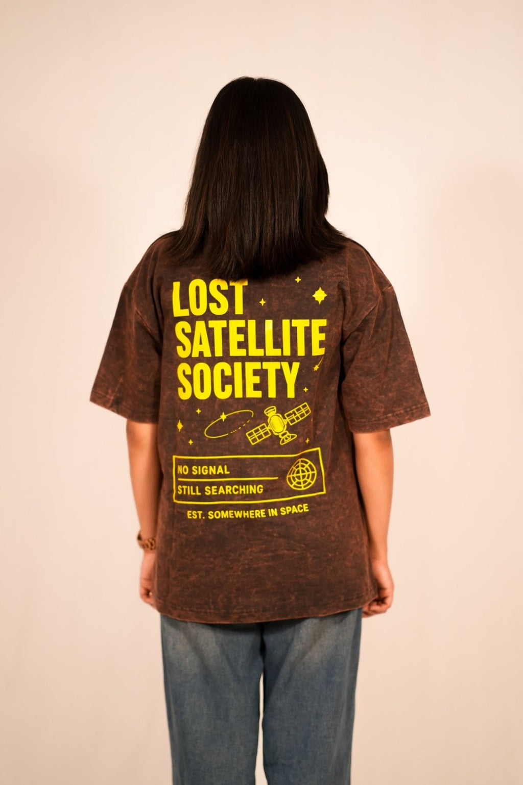Dopamine Acid Wash Oversized T-Shirt