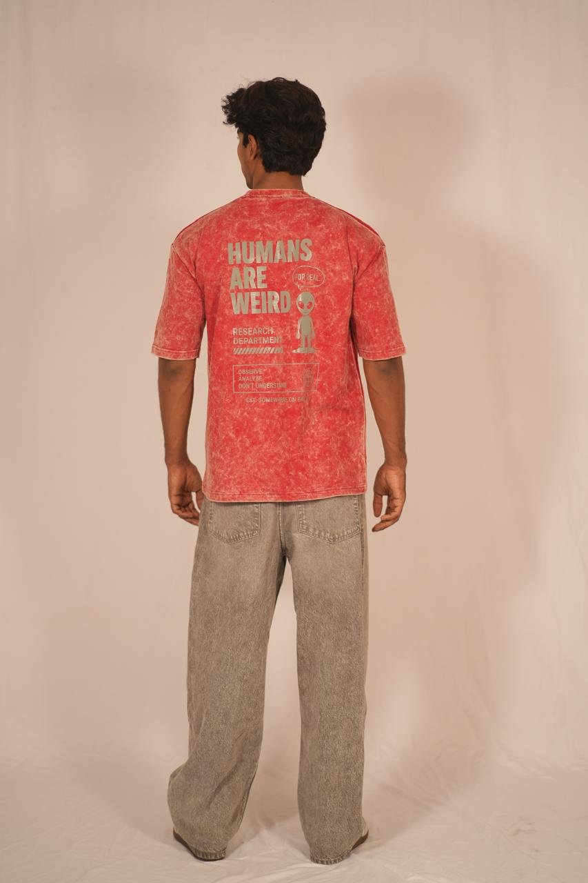 Dopamine Acid Wash Oversized T-Shirt