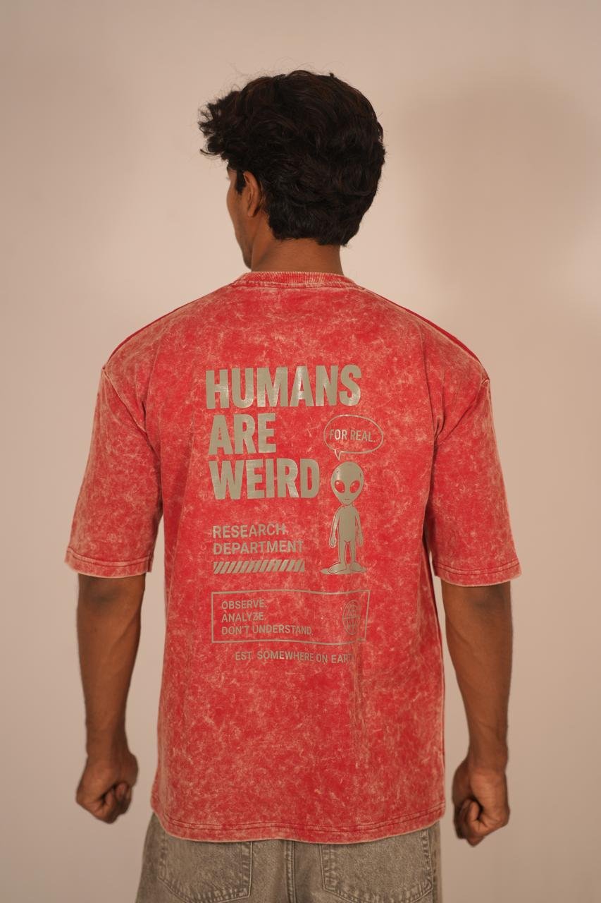 Dopamine Acid Wash Oversized T-Shirt