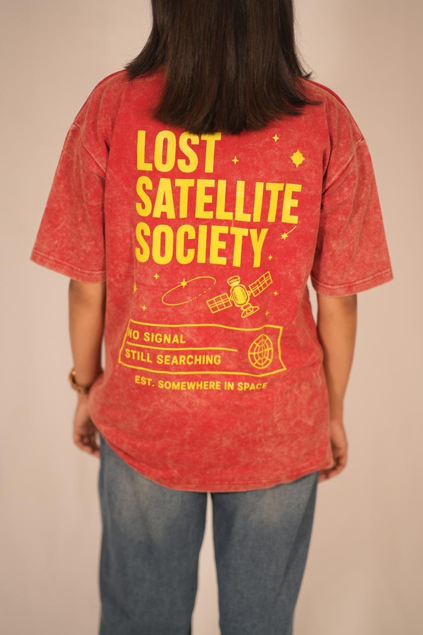 Dopamine Acid Wash Oversized T-Shirt