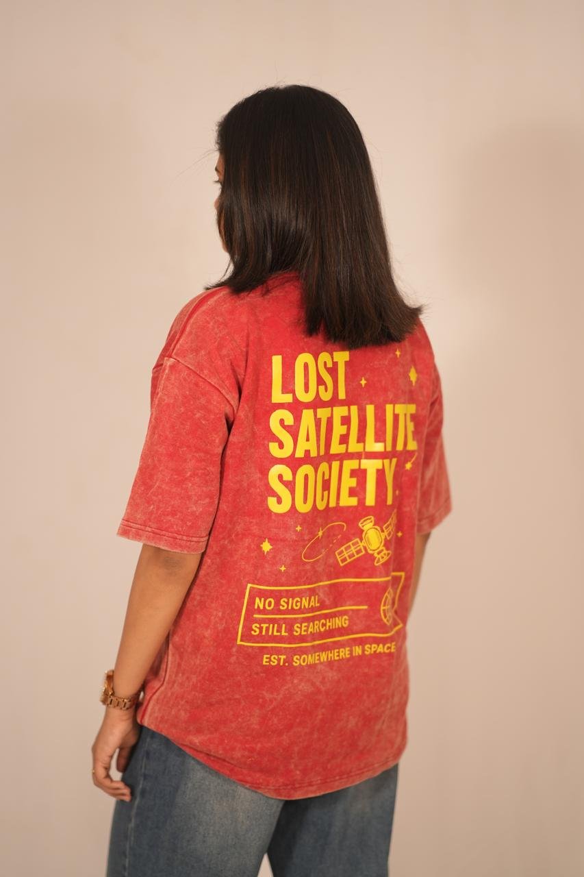 Dopamine Acid Wash Oversized T-Shirt